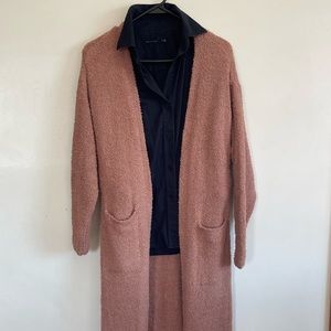 Brown Kimmy long robe Cardigan